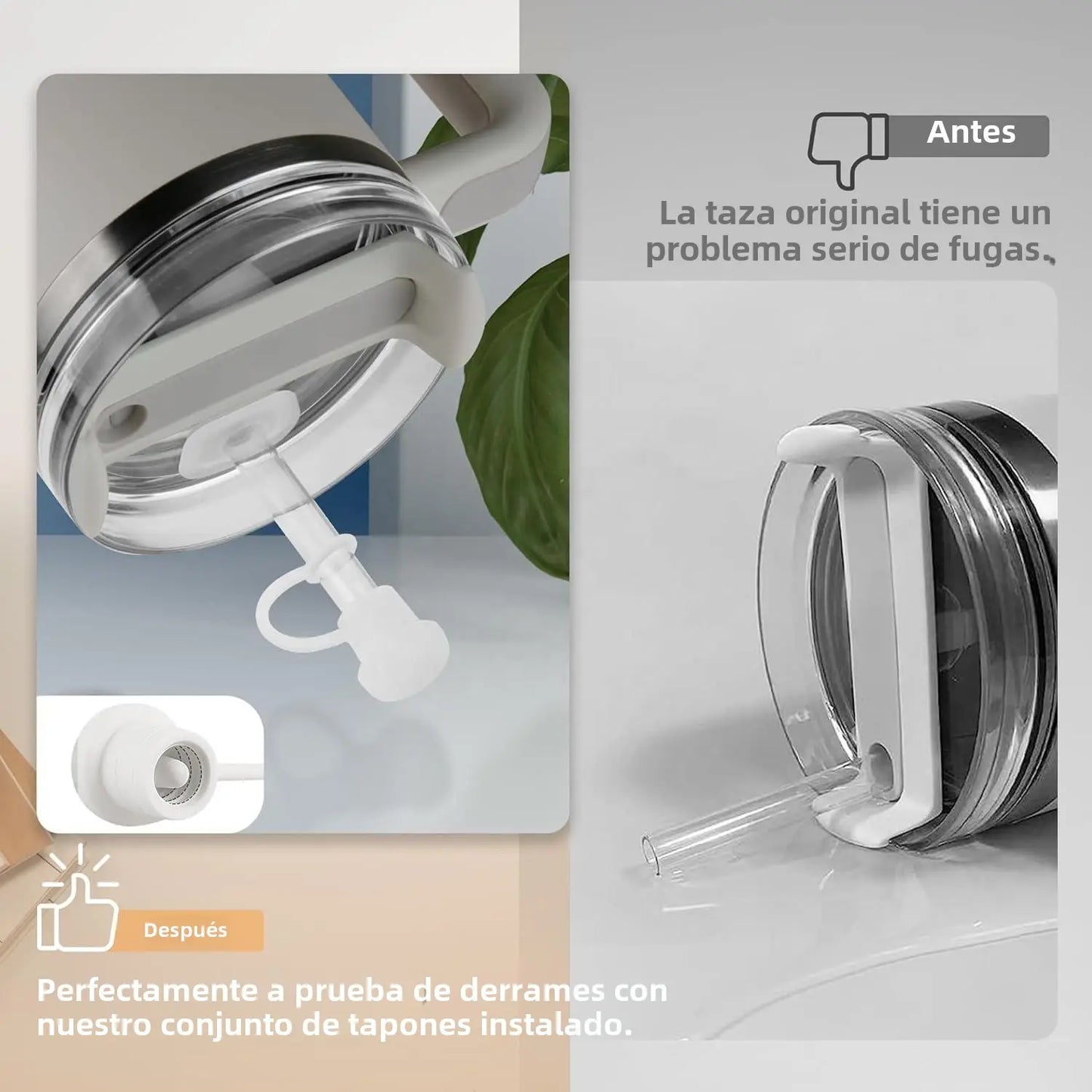 Tapon Antiderrames Genérico para Stanley Quencher