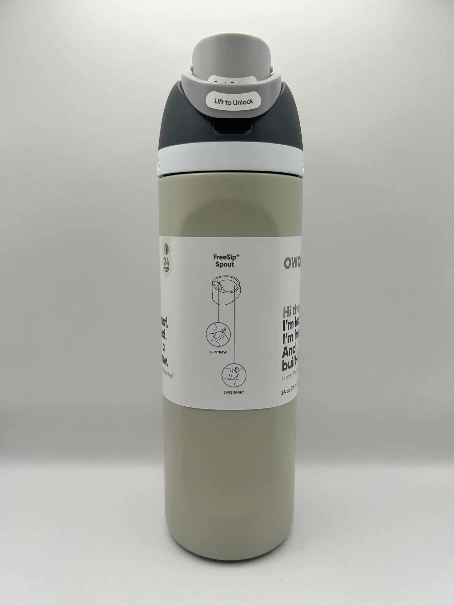 🟡 Nivel 2 Owala FreeSip® 24oz Color Rock On - Envio Gratis