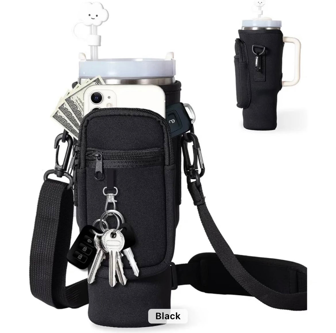Bolsa para botella de agua (water carry bag)