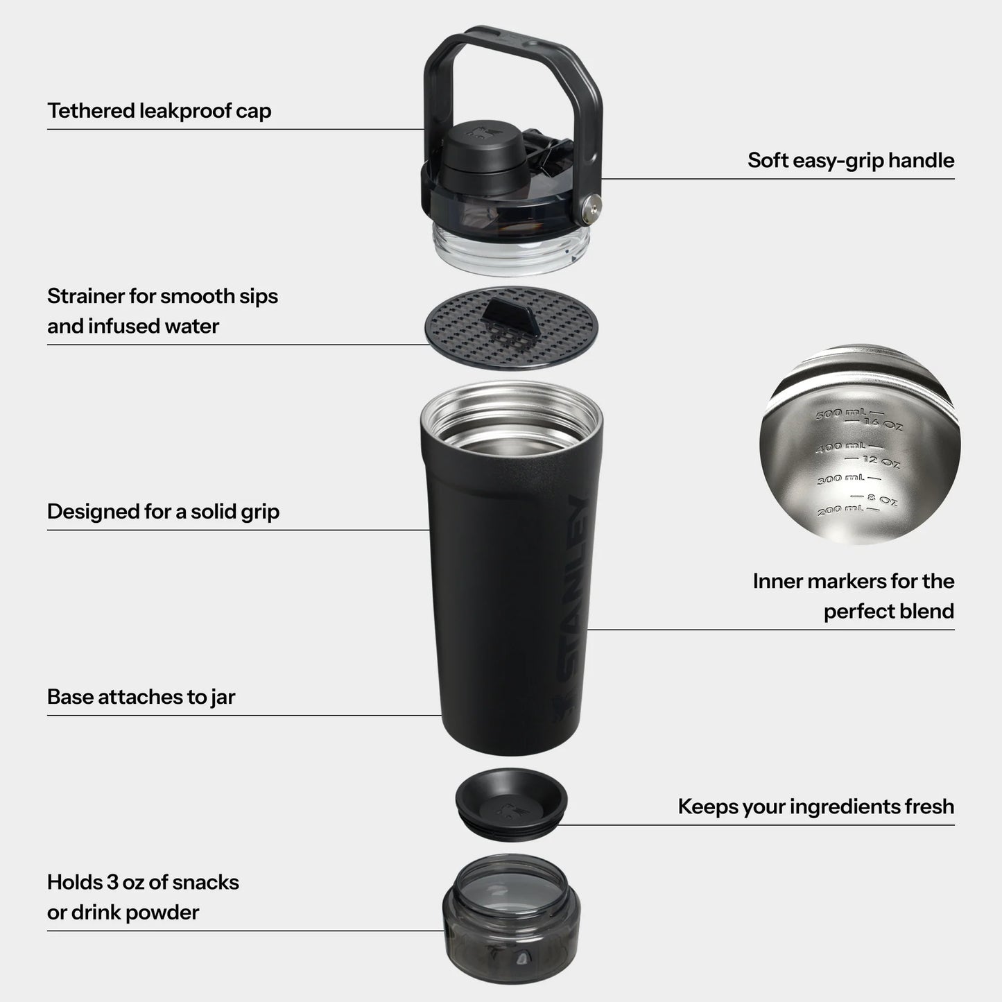 Stanley The Activate Shaker Bottle | 20 OZ
