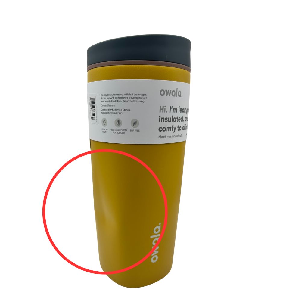 🔴 Nivel 3 Owala SmoothSip® Slider 20oz Color Golden Quest - Envio Gratis