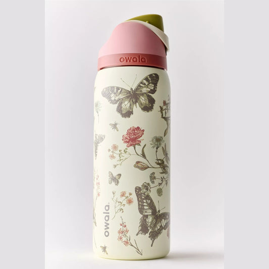 Owala FreeSip® - 32oz | 946 mL - Edición Boho Butterfly