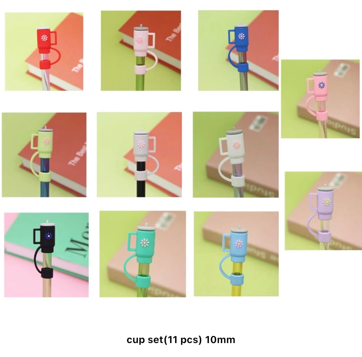 Cubrepopotes - accesorios para popotes 10 mm
