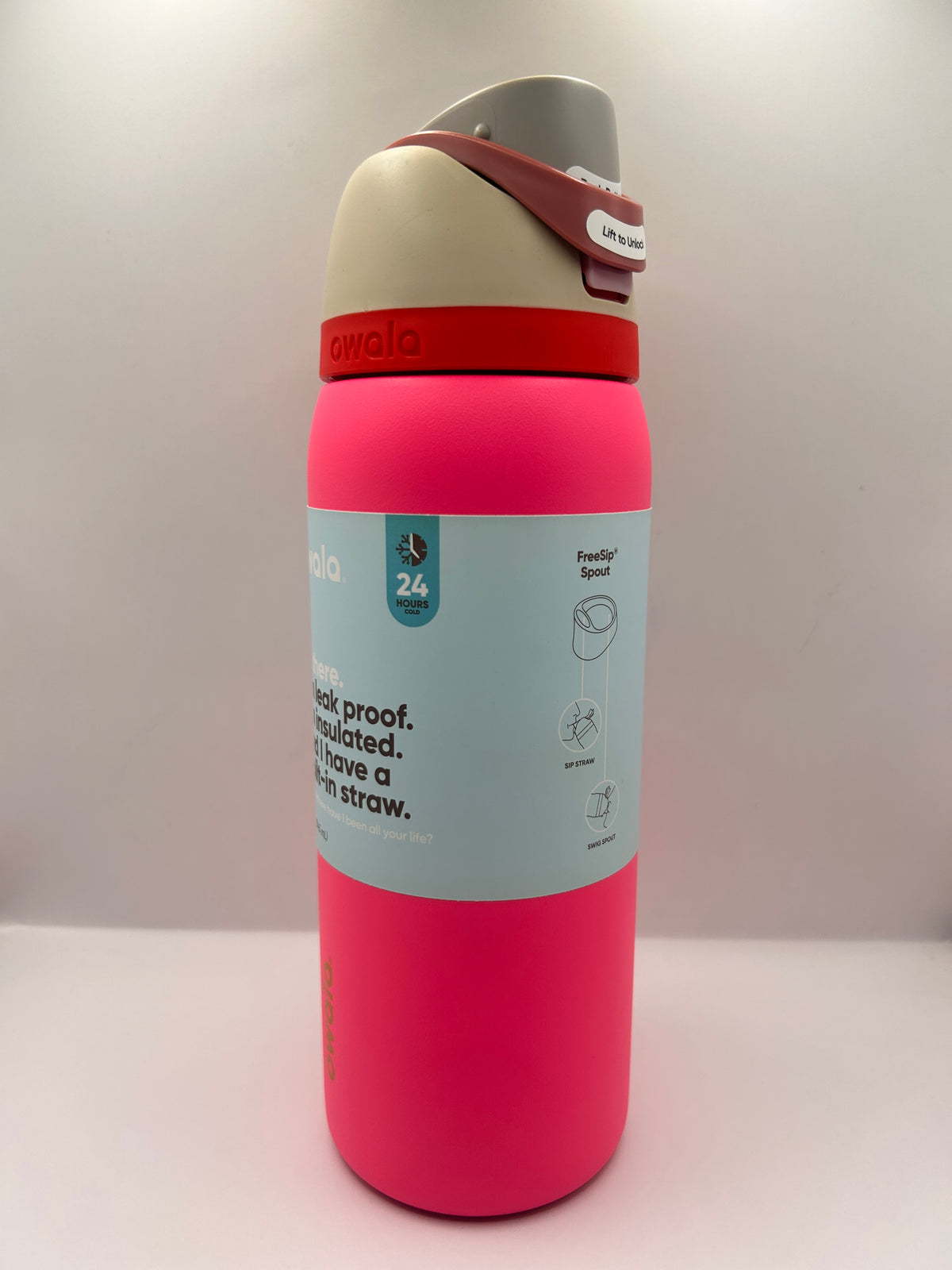 🟡 Nivel 2 Owala FreeSip® 32oz Color Can You See Me? - Envio Gratis