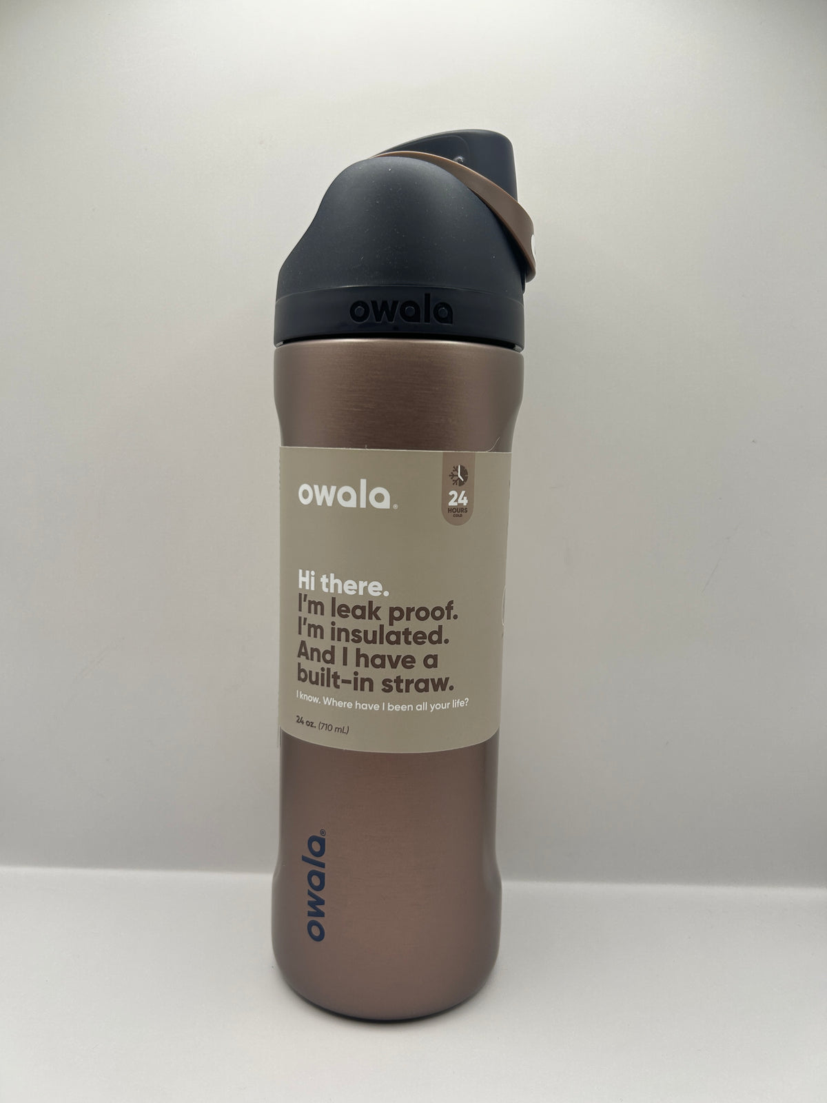 🟡 Nivel 2 Owala FreeSip® 24oz Color Desert Smoke - Envio Gratis