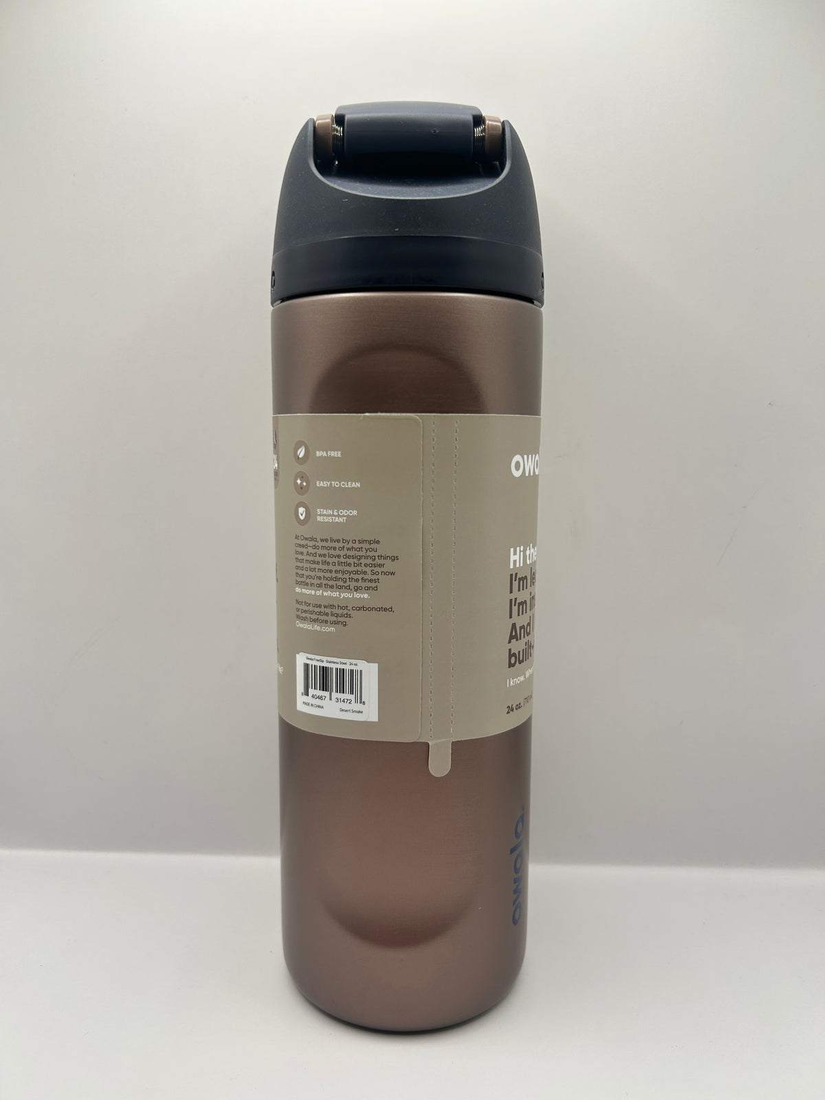 🟡 Nivel 2 Owala FreeSip® 24oz Color Desert Smoke - Envio Gratis