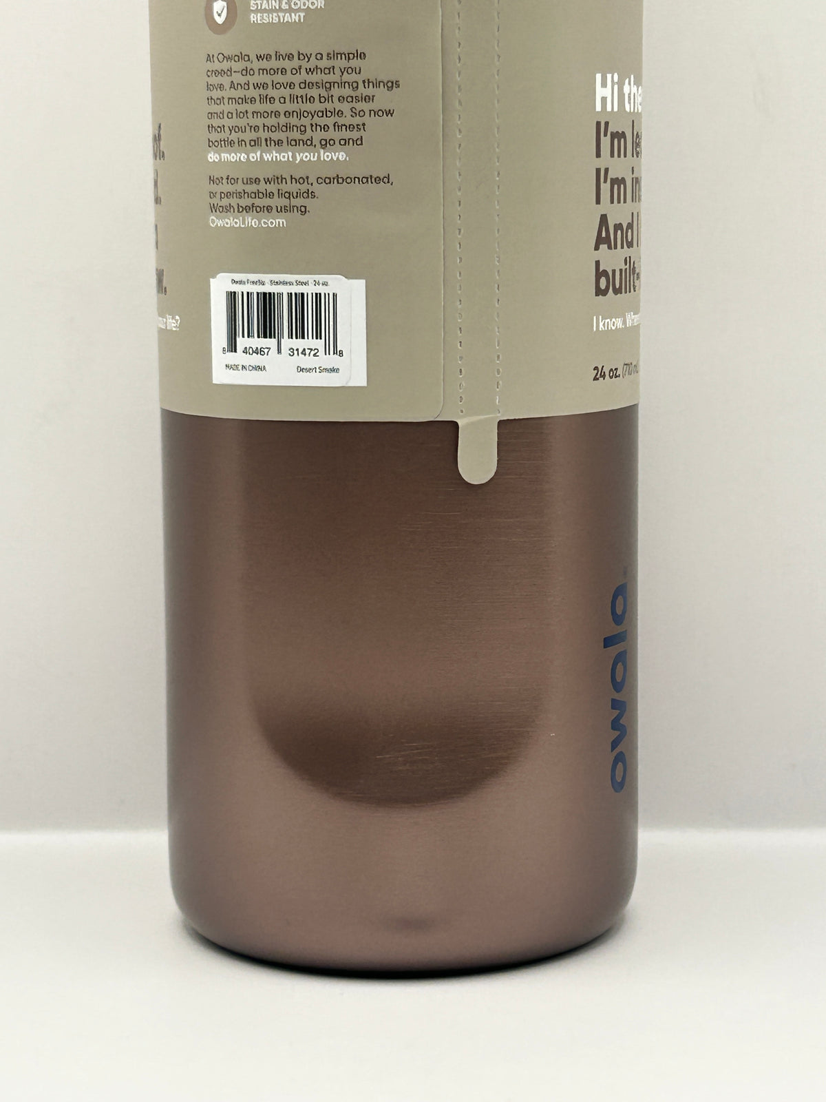 🟡 Nivel 2 Owala FreeSip® 24oz Color Desert Smoke - Envio Gratis