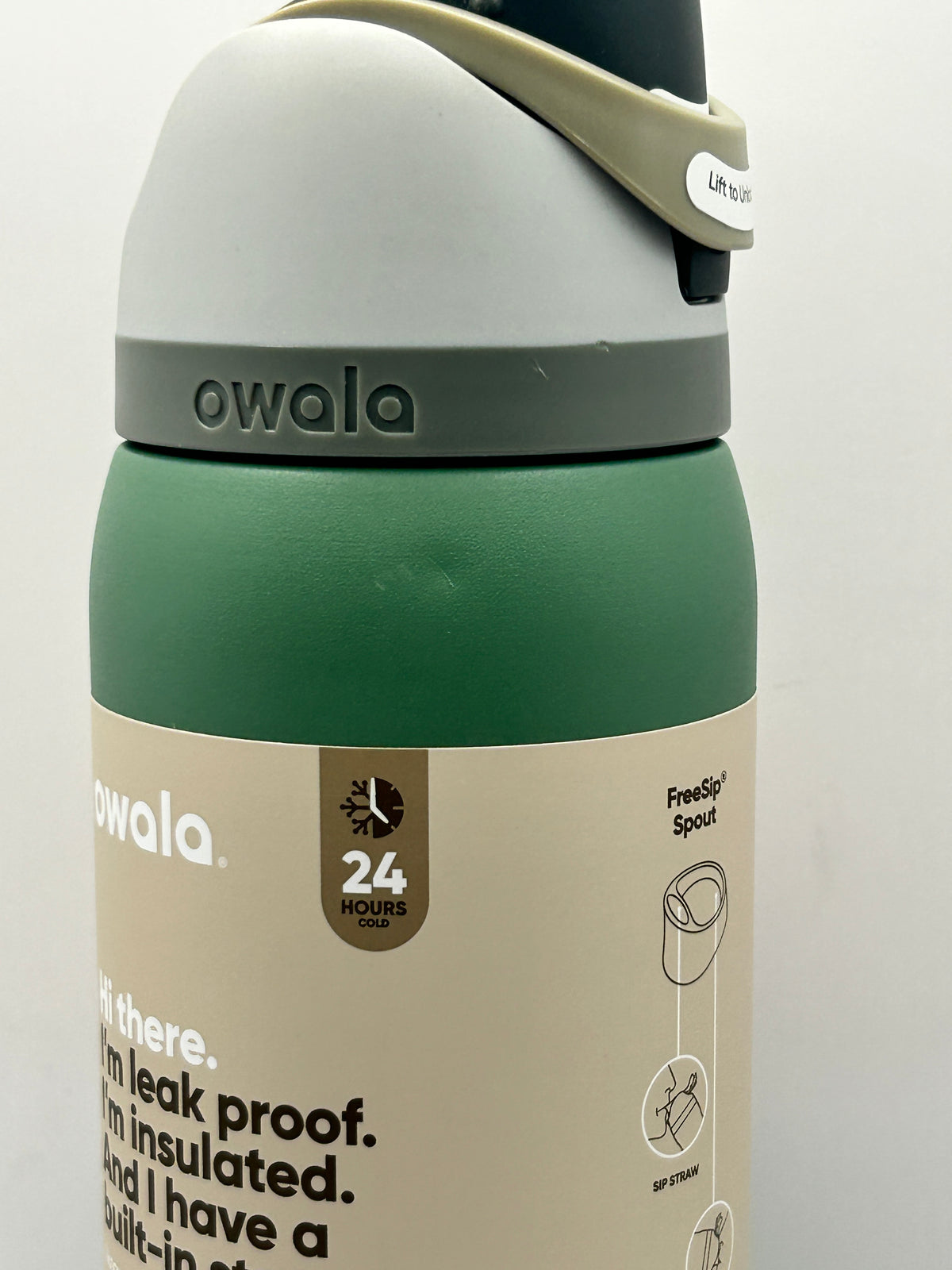 🟡 Nivel 2 Owala FreeSip® 32oz Color Green House - Envio Gratis