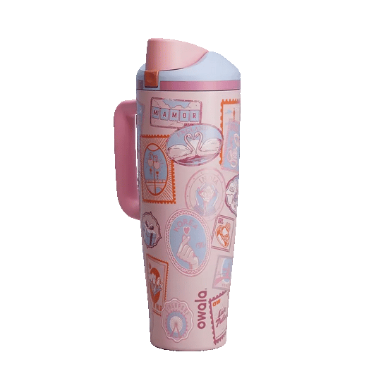 PREVENTA Owala FreeSip® Tumbler - 40oz | 1.18L - Sending Love